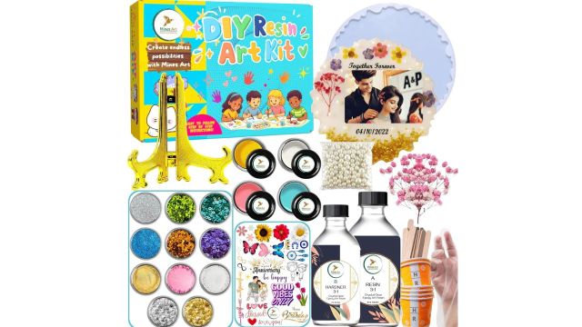 Mines Art Resin Art Photo Frame Kit