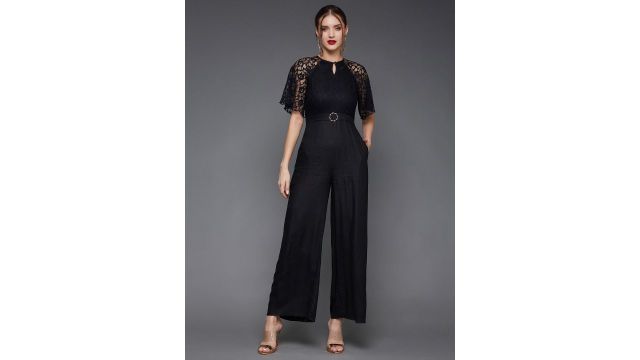 Miss Chase Printed Basic Jumpsuit