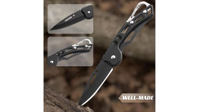 Multipurpose Carbon Steel Foldable Knife