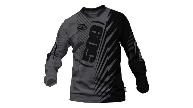 NEW Style Men 509 Black And White Motocross Cycling Jersey