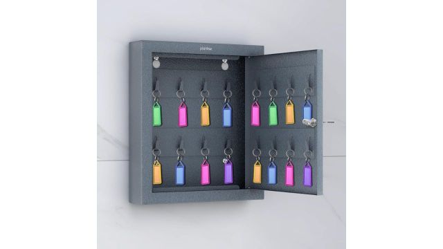 Plantex GI Steel Lockable Key Storage Box