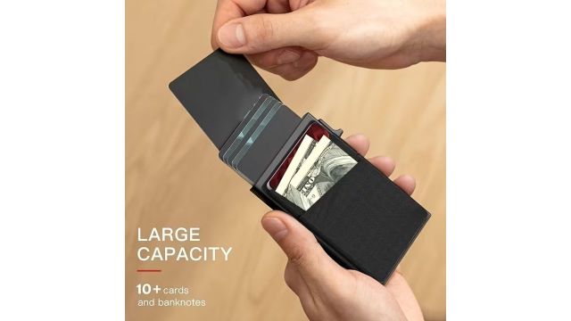 RFID-Blocking Slim Wallet