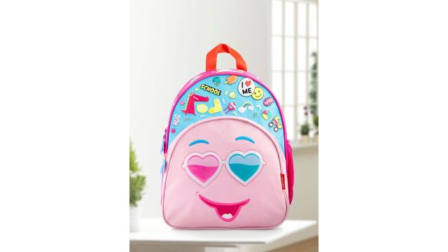 Rabitat Kids Unisex 3D Embossed Smash School Backpack
