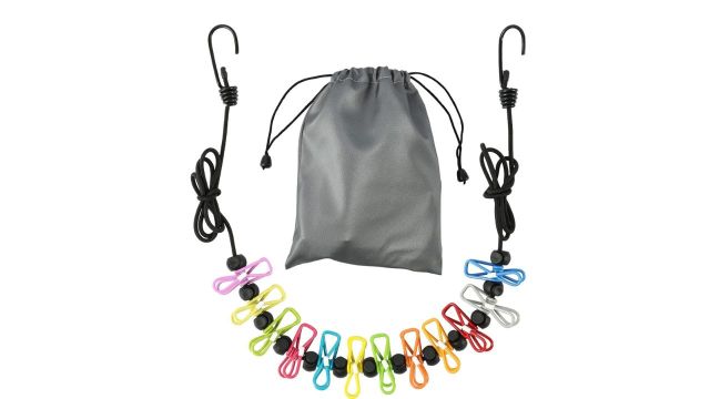 Retractable Windproof Portable Clothesline