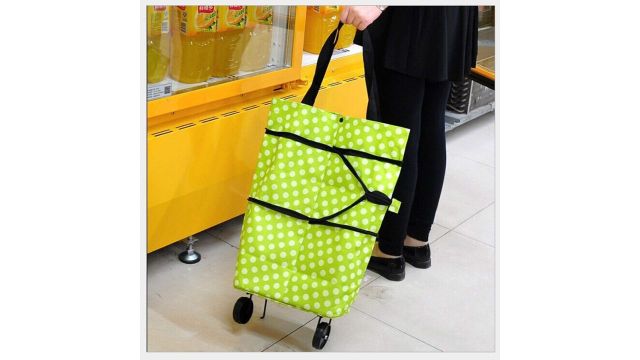 Shoprub 2-in-1 Foldable Shopping Bag