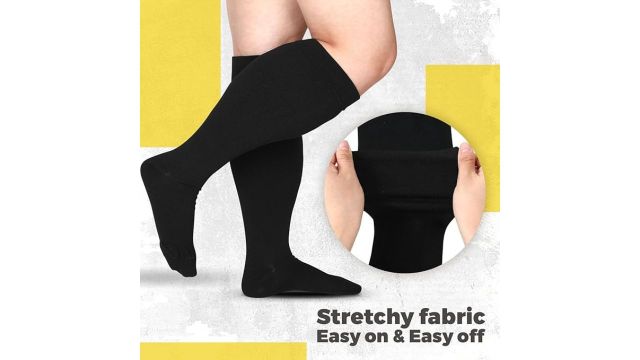 Suhine 5XL Plus Size Compression Socks