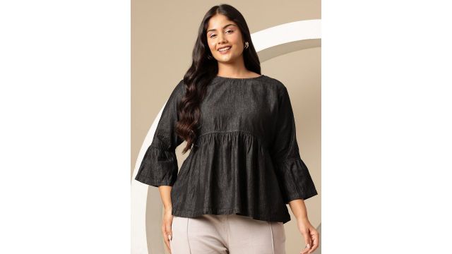 Sztori’s chambray top