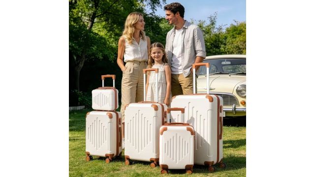 4/5pcs Hard Shell Luggage Set from LEADZM