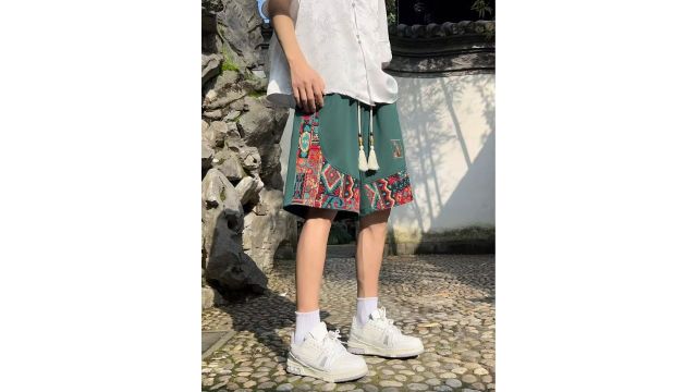 American Retro Five-Point Pants Fashion Trendy Brand Shorts