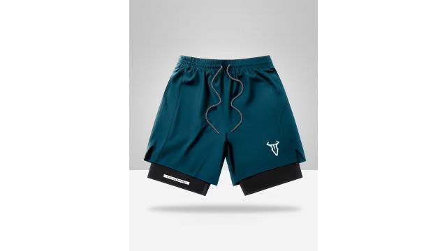 Men’s Geometric Athletic Shorts