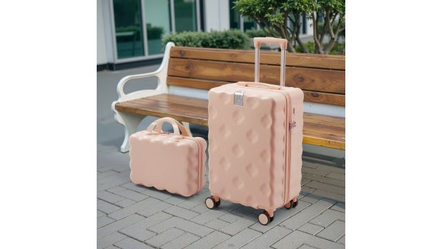 Travel Suitcase Set of 2 Lightweight ABS+PC Hard Shell Suitcase