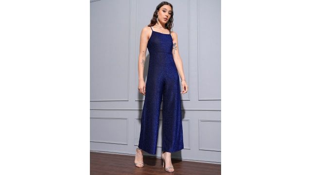 Tokyo Talkies Basic Embellished Jumpsuit