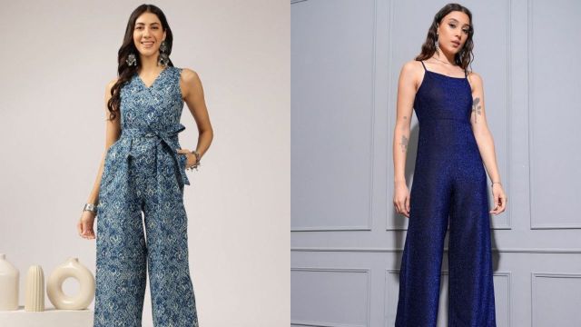 Top blue jumpsuits for women to consider