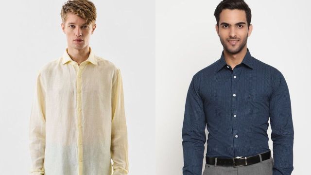 Top semi sheer formal shirts for men to consider