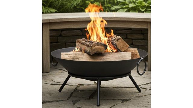 TrustBasket Bonfire Pit with Stand