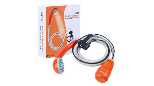 URPRO Portable Camping Shower with Detachable Battery