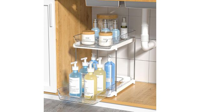 Zollyss 2-Tier Under Sink Storage Organiser