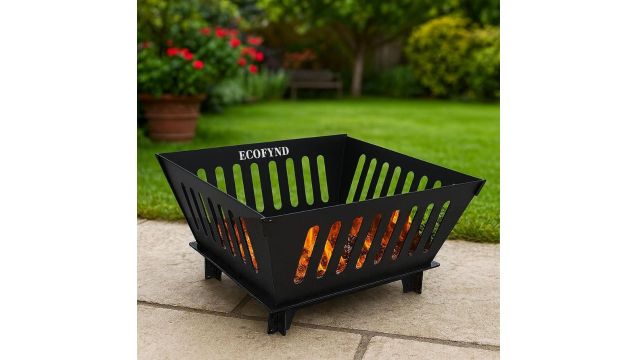 ecofynd Portable Charcoal Fire Pit for Garden
