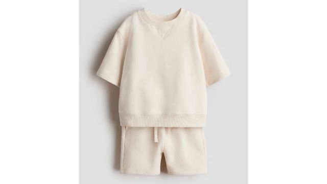 2-piece Cotton Sweatshirt Set