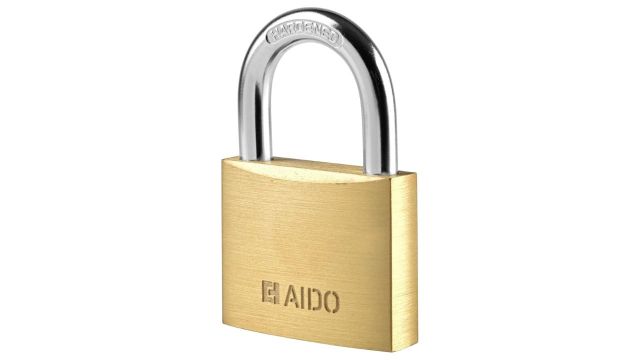 AIDO By Dormakaba Solid Brass Padlock