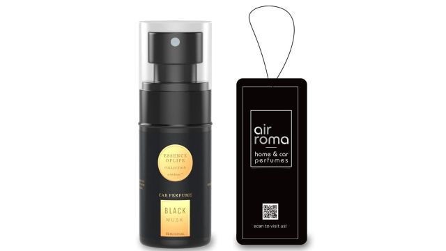 AIR-ROMA Black Musk Premium Car Perfume
