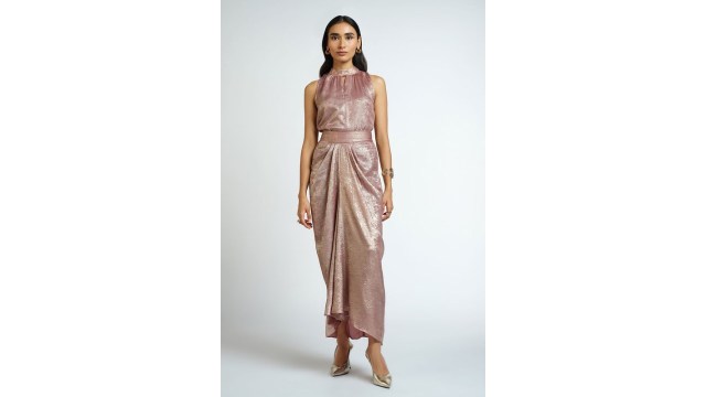 AND Pink Printed Co-ord Set