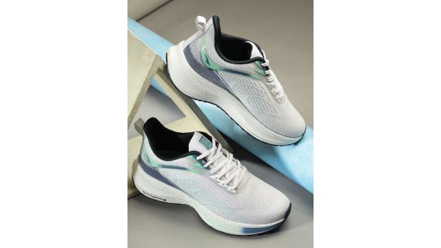 ASIAN Men HYPERCUSHION-01 Lace-Up Running Shoes