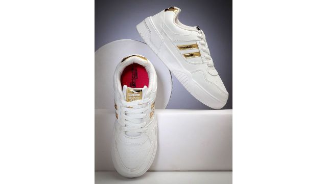 ASIAN Women Striped Sneakers