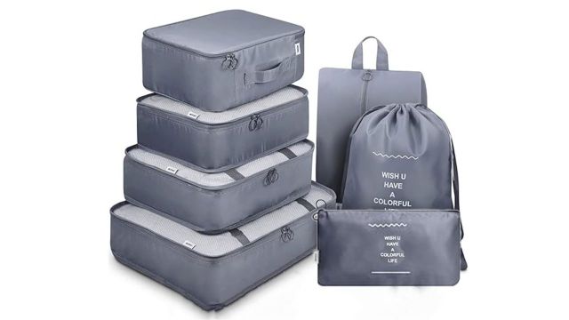 AVENUX 7pcs Set Travel Organizer Packing Cubes