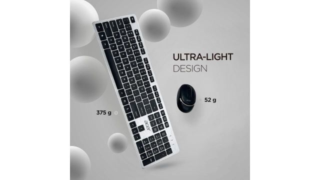 Acer Fusion Wireless Keyboard And Mouse Combo