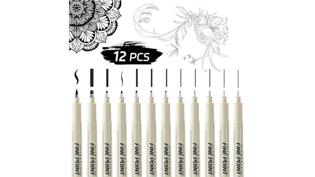 Amitasha Fine Point Pens Set