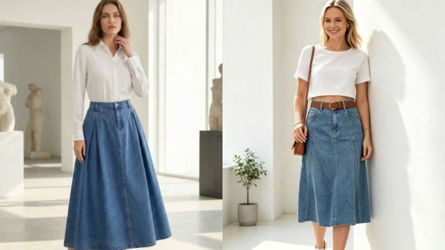 Best denim skirts for women to check out