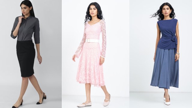 Best midi skirts worth browsing on Pantaloons