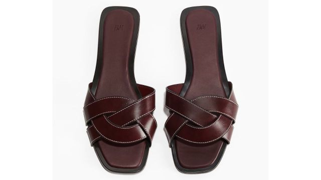 Braided sandals