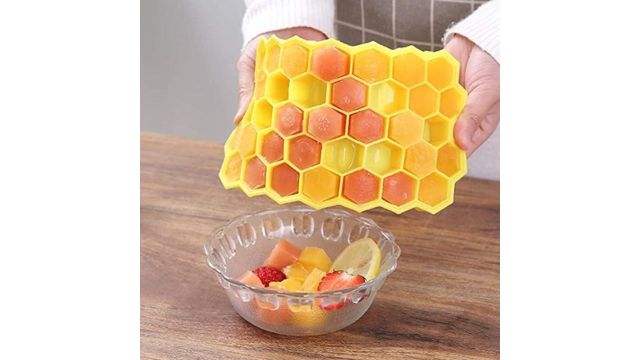 CLOUDVALLEY Silicone Ice Cube Trays With Lids