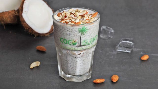 Coconut Chia Drinks