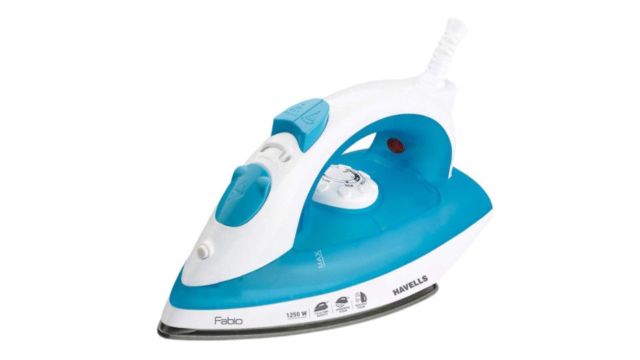 Fabio Blue Steam Iron 1250W