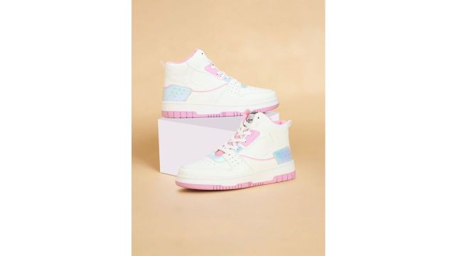Forever Glam by Pantaloons Women Perforations PU Sneakers