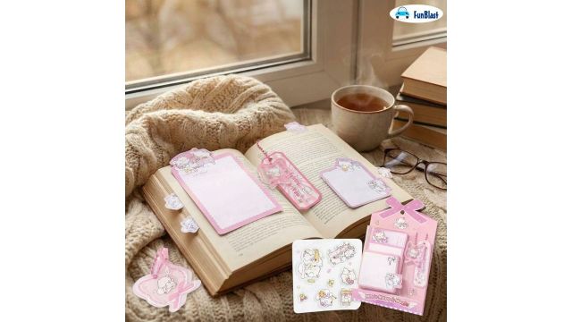 FunBlast Cute Cat Sticky Notes