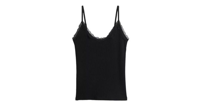 GAP Pointelle Lace Cami Top
