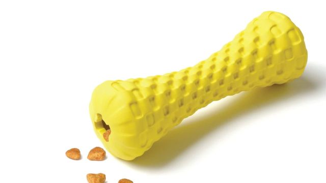 Goofy Tails Rubber Dumbbell Treat Dispensing Toy