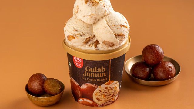 Gulab Jamun Ice Cream