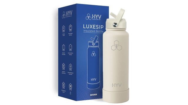 HYV LuxeSip Insulated Water Bottle
