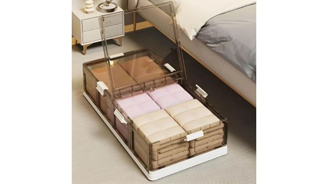 HomeStrap Underbed Rolling Organizer