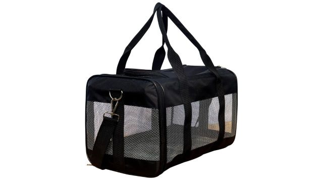 Homecute Large Soft-Sided Mesh Pet Transport