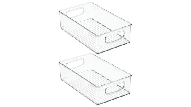 INKULTURE Stackable Acrylic Fridge Organiser