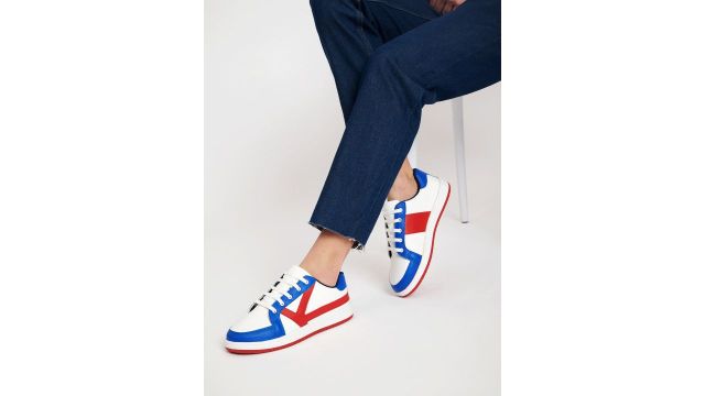 KazarMax Boys Colourblocked Memory Foam Sneakers