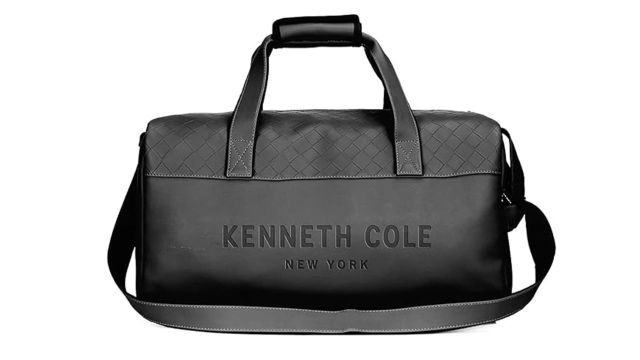 Kenneth Cole Faux Leather Duffle Bag