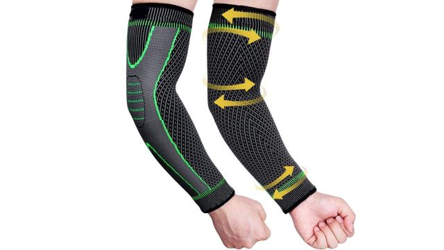 Leosportz Silicone Elbow Support Sleeve