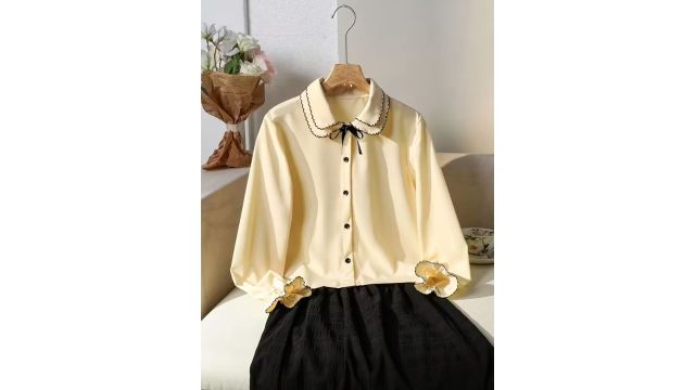 New Spring and Autumn Shirt for Girls